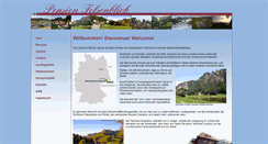 Desktop Screenshot of pension-kurort-rathen.de